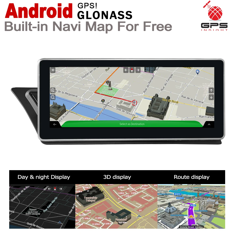 Flash Deal IPS Android 7.0 up Car Multimedia Player GPS Navigation For Audi A5 8T 8F 2008~2016 MMI Original Style HD Screen 2GB+32GB WiFi 2