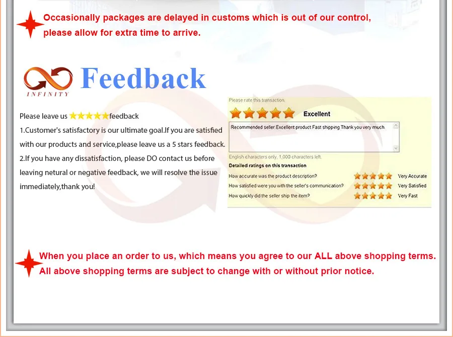 infinity Feedback 8