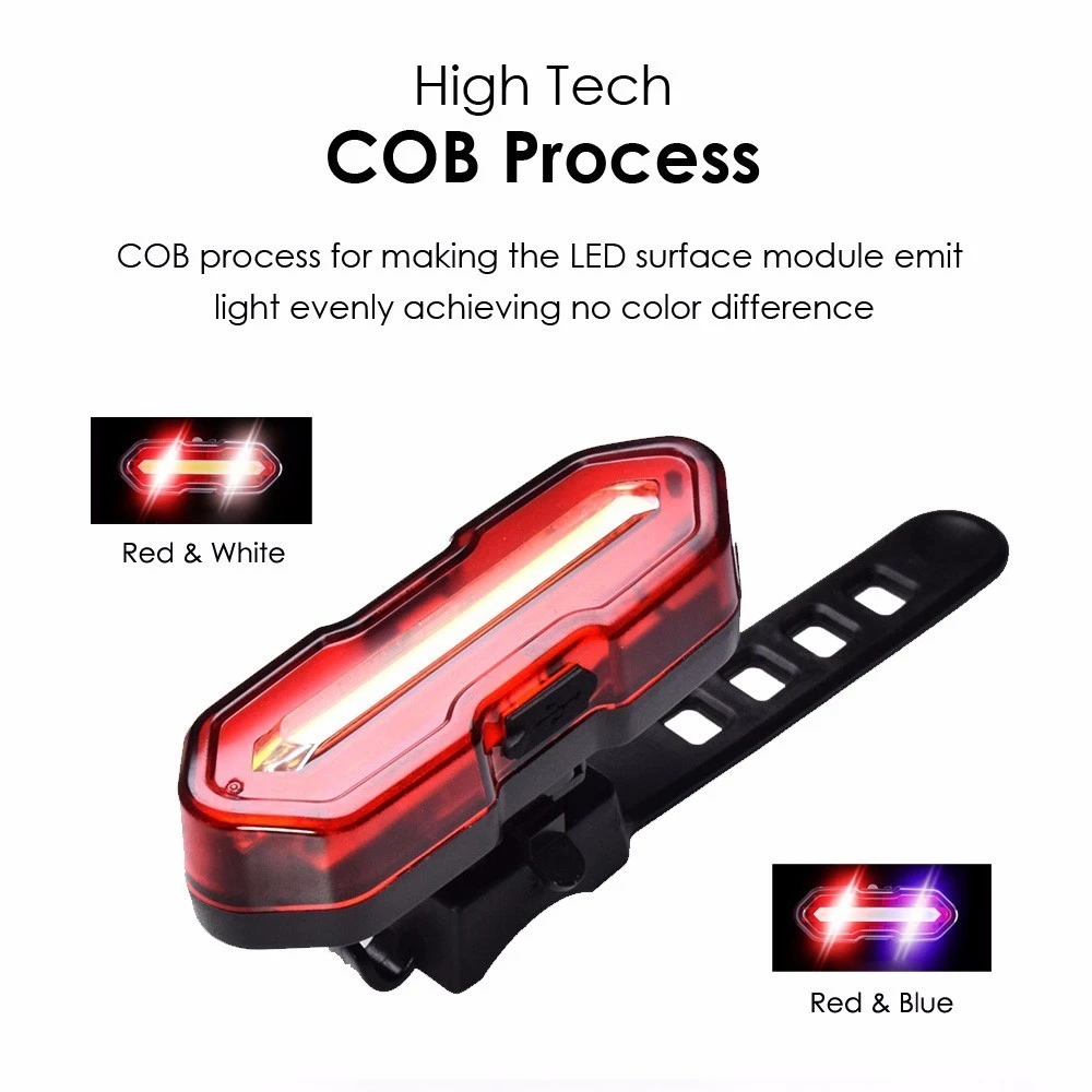 Sale MICCGIN LED Bike Light Front Remote Horn Rear COB  Bicycle Light Set Lantern For Bicycle Cycle Bell Flashlight USB Rechargeable 4