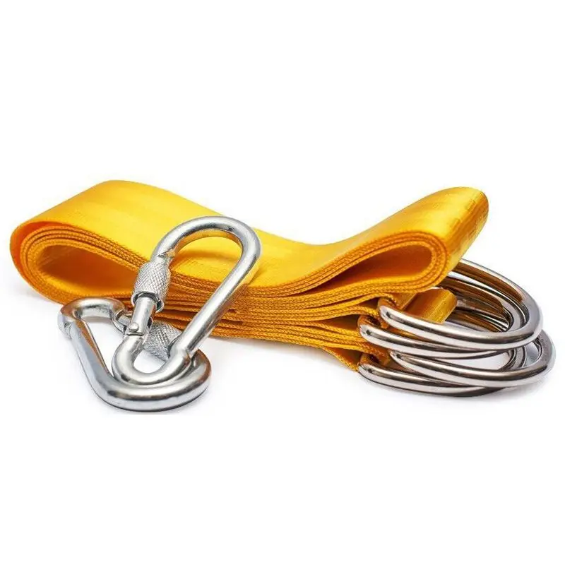 

Swing attachment, suspension set hammock hammock chair Swing Hanging belt kit for attachment seat Hinged seat with 2 carabiner
