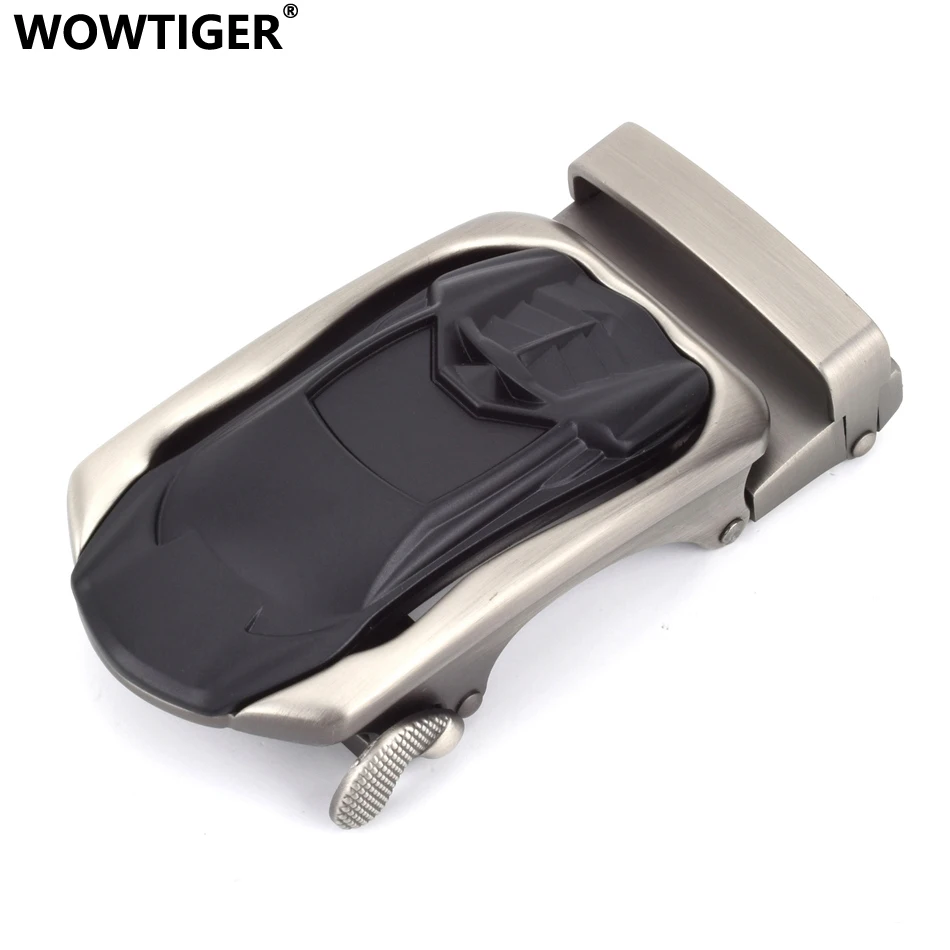WOWTIGER высокое качество цинковый сплав автоматическая для мужчин черный пряжки ремня 3,5 см Букле Де ceinture ebilla cinturon пряжка
