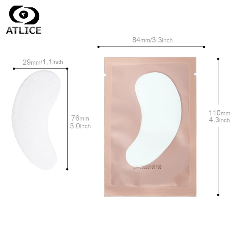 ATLICE50pc глазная повязка 50 пар гидрогелевые глазные накладки ...