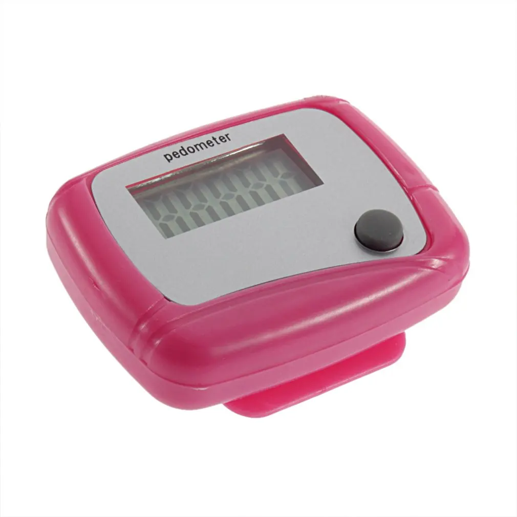Electronic Digital LCD Step Run Pedometer Walking Distance Calorie
