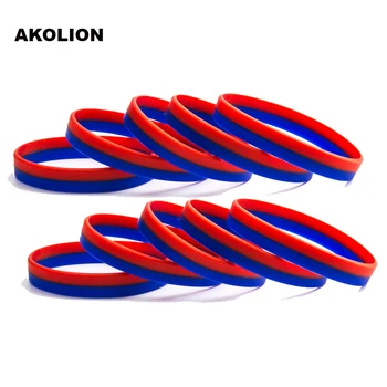 

Colorful Trendy Silicone Rubber Bracelets Sports Wrist Band Bangle for Women Men 1pcs FB-0023