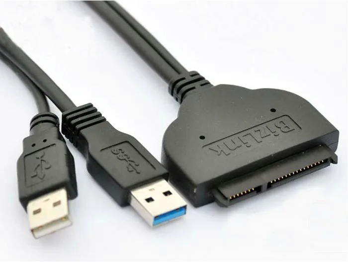 

USB 3.0 To Laptop 22P 2.5" SSD HDD Hard Drive SATA 3 Adapter Converter Cable