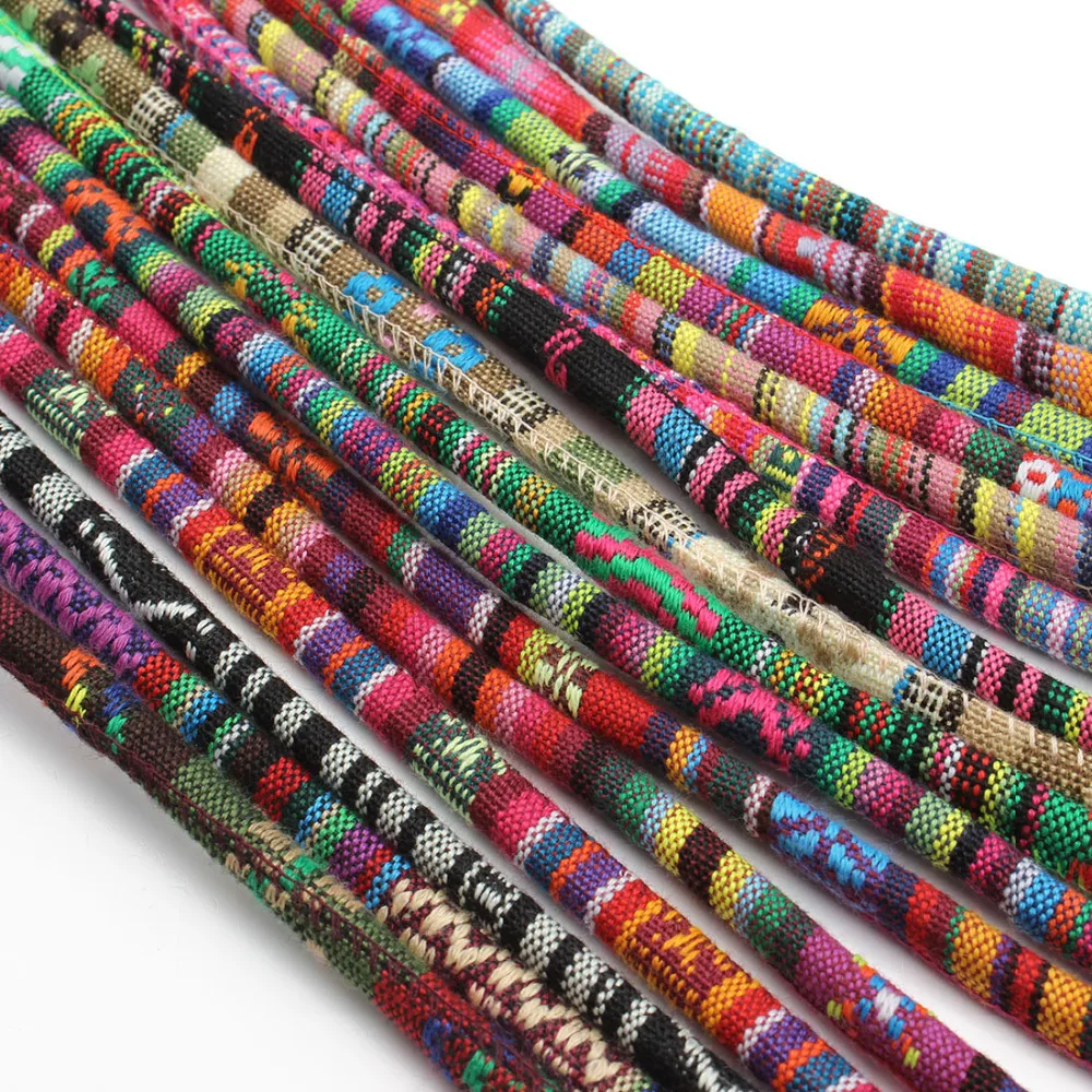 Download Aliexpress.com : Buy XINYAO 5Yard/lot 16 Colors 6mm Fabric Cotton Cord Rope String Jewelry Cords ...