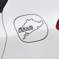 Наклейки на крышки автомобильного топливного бака для Ford Focus 2 3 1 MK2 MK3 MK1 Кепка захватывающая гоночный мотор Спорт Nurburgring Авто Декор