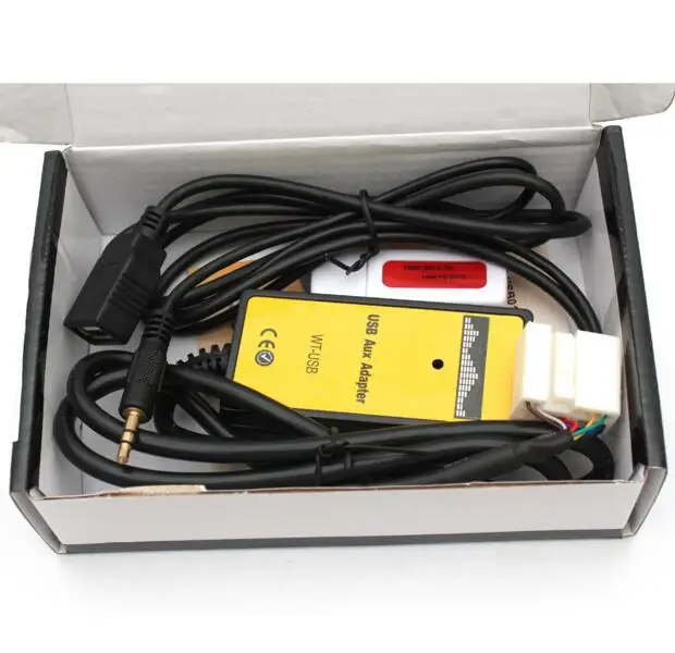 USB Aux IN адаптер автомобильный стерео цифровой Cd чейнджер 3 5 мм интерфейс для Honda 2 4