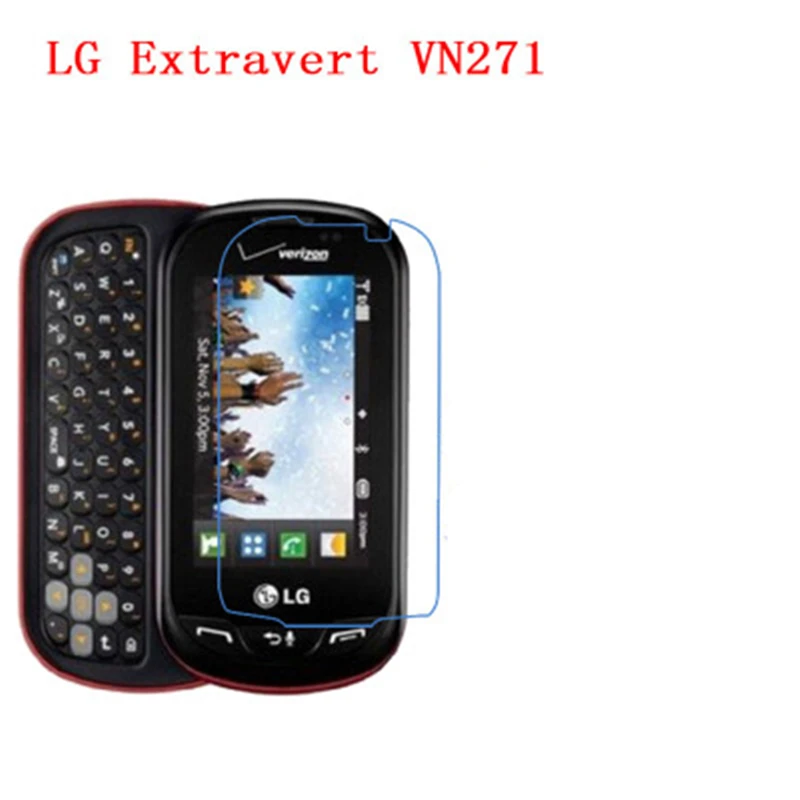 

5 Pcs Ultra Thin Clear HD LCD Screen Guard Protector Film With Cleaning Cloth Film For LG Extravert VN271.