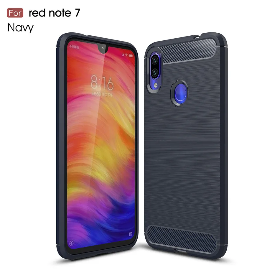 leather case for xiaomi Silicone Case For Xiaomi Redmi Note 7 Pro Redmi 7 Silicon TPU Carbon Fiber Cover For Xiaomi Redmi Note 7 Case case for xiaomi Cases For Xiaomi