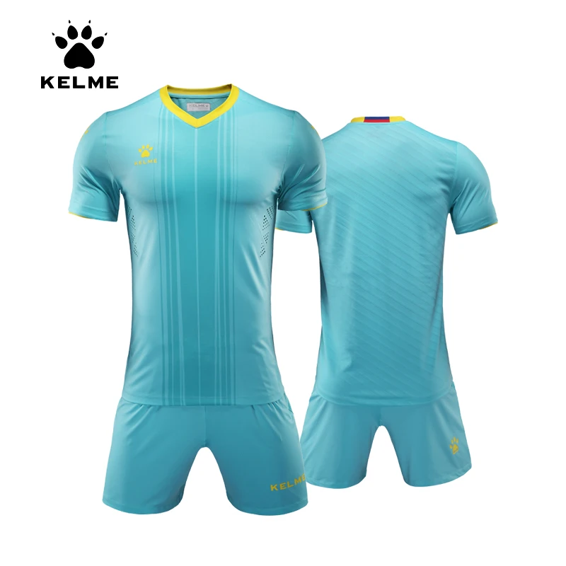 

Kelme 2019 Men's Soccer Jersey Survetement Football Competition Training Uniform Suit 3991536