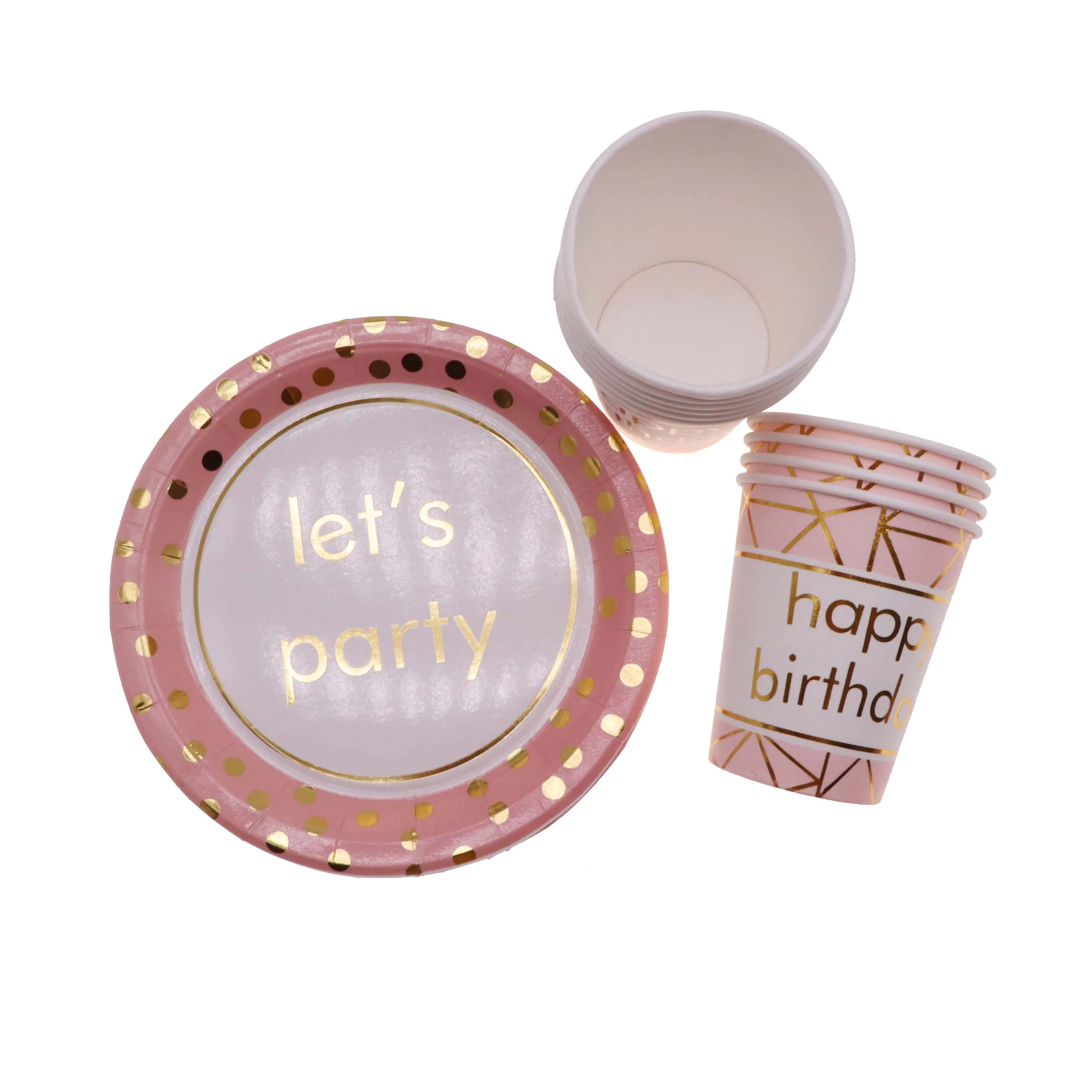 Детские бумажные столовые приборы тарелка чашки розовый rave вечерние Свадебные День рождения украшения для детей - Цвет: Suit