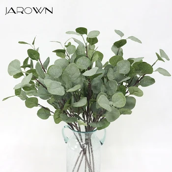 

JAROWN Artificial Tree Branches Simulation Eucalyptus Leaves Flower Arrangement DIY Accessories Wedding Decoration Home Decor