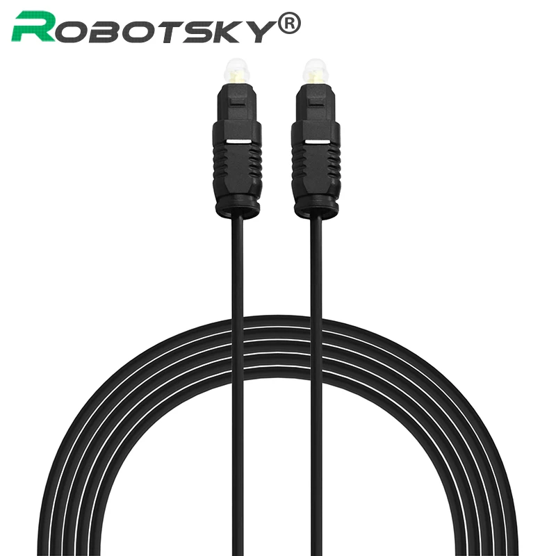 Цифровой оптический аудиокабель адаптер Toslink Gold Plated1m 1 5 m 2m 3m 5m 10m 15m 20m 25m 30m SPDIF
