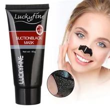 Luckyfine 60g Blackhead Mask Makeup Remover Purifying Deep Cleansing Acne Face Mud Peel-off Cosmetic Beauty Tools
