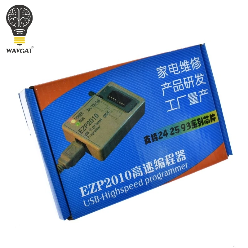 WAVGAT EZP2010 Высокоскоростной USB SPI программа+ IC тестовые зажимы socke Поддержка 24 25 93 EEPROM 25 флэш-чип биос