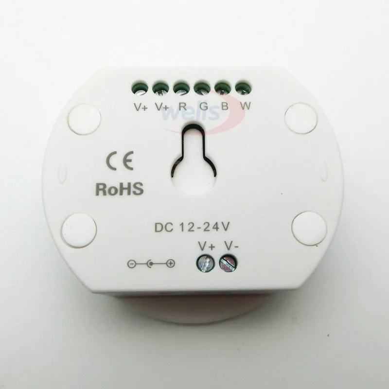 DC12V 24V Bluetooth RGB RGBWLED Controller,Timing Function, Group Control, Music Mode,16million colors,4.0 IOS/Android