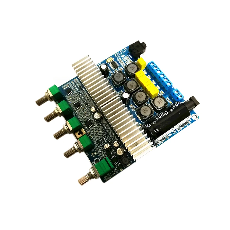 TPA3116 DC 12-21V модуль цифровых усилителей мощности, 2,1 звуковой канал 50Wx2+ 100W для усилительная плата Bluetooth