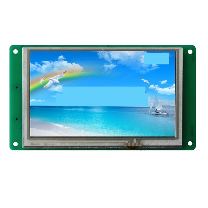 DMT80480C050_02W 5-дюймовый диско DGUS серийный экран мини конфигурации сенсорный IPC |