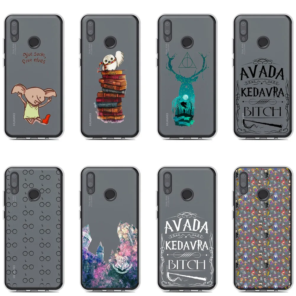 

Harry potter Hedwig Hogwarts Always 934 Deer Dobby Silicone TPU Phone Case For Huawei P8 P8Lite 2017 P9 P10 P20 Lite Pro Plus