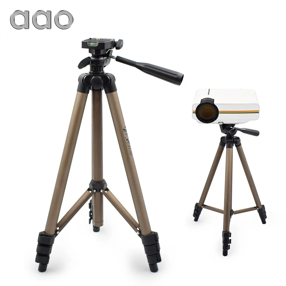 AAO Adjustable WT3130 Projector Digital Camera Tripod Mount Holder Stand Lightweight Aluminum GM60 Projector Bracket Tripod