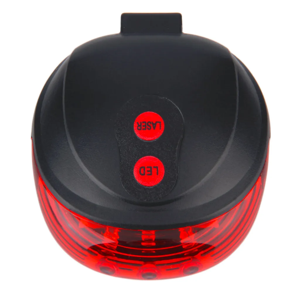 Best Hot 5 LED Ultra Bright Laser Beam MTB Mountain Bicycle Bike Cycling Rear Tail Warning Lamp Light Bike Accessories 23