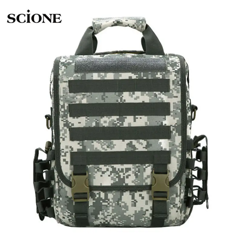 Military Laptop Backpack Tactical Men Crossbody Travel Bags Sports