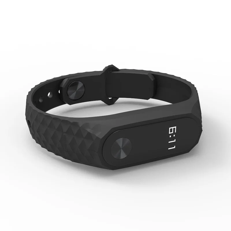 Mi Джобс заменить умный Браслет ремешок для Xiaomi mi Группа 2 Силиконовые Напульсники