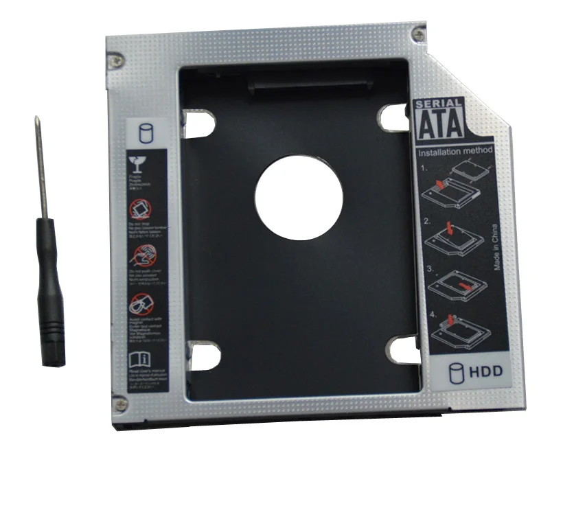 

WZSM New 2nd SATA HDD SSD Hard Drive Caddy 9.5mm for ASUS N550 N550JV N750JV UL80 UL80JT UL80V
