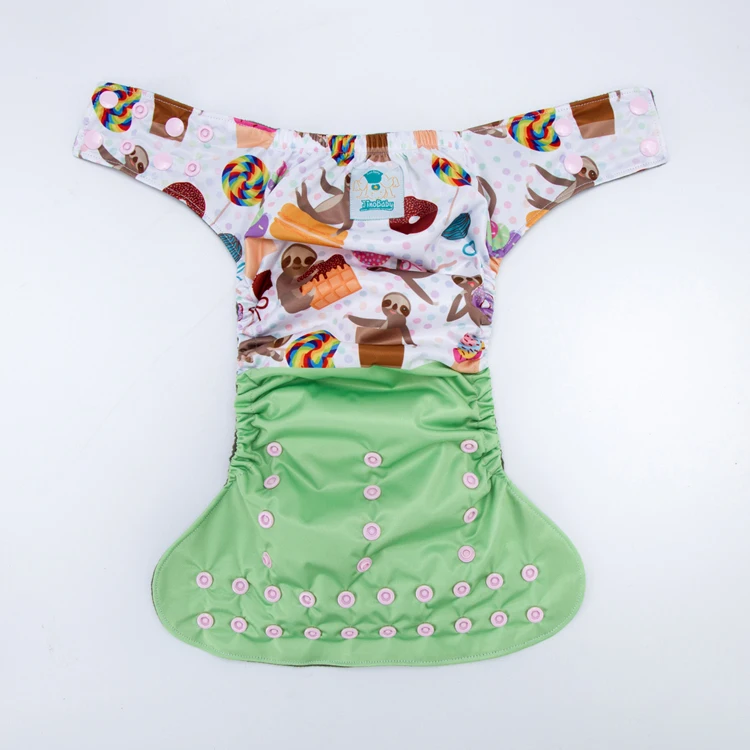 sloth cloth diaper