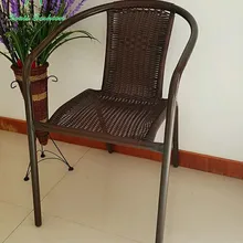 Компьютерное кресло офисное кресло, натуральный стул из ротанга для отдыха