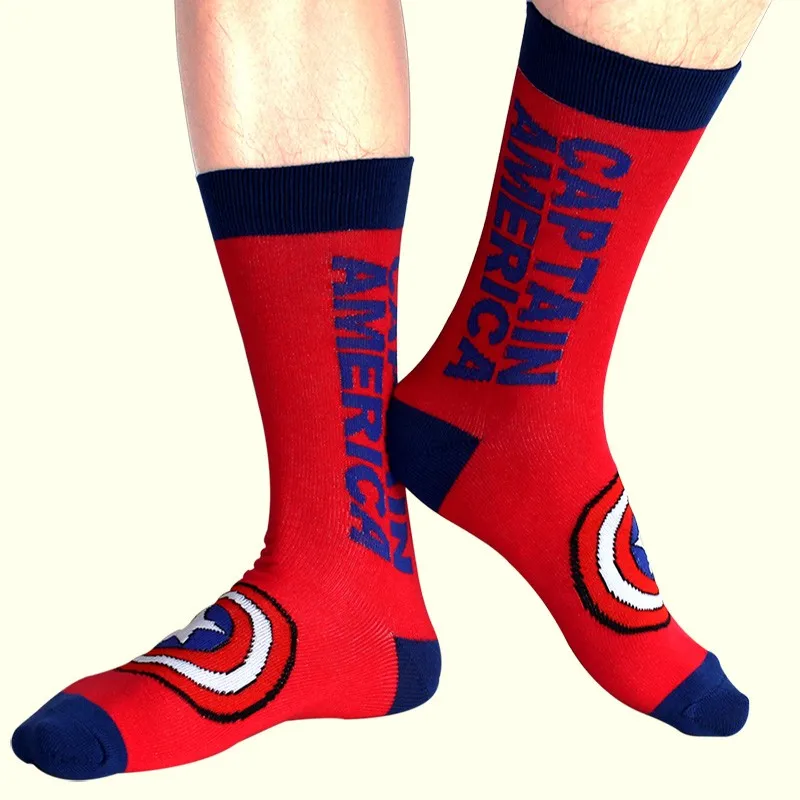 deadpool-captain-america-punisher-batman-superman-cotton-jacquard-mens-socks-avenger-union-knee-skateboard-socks-street (2)