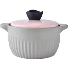 Медицинская электрическая мультяшная чашка, суп из керамики, домашняя мультяшная чашка, электрическая газовая, индукционная плита, подходит для приготовления песка большой емкости