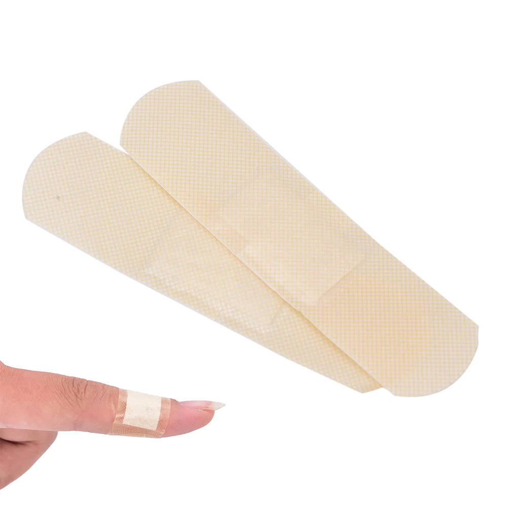 

First aid bandage hemostatic medical disposable waterproof Band-Aid with a sterile gauze pad first aid for Skin Care 50pcs/Box