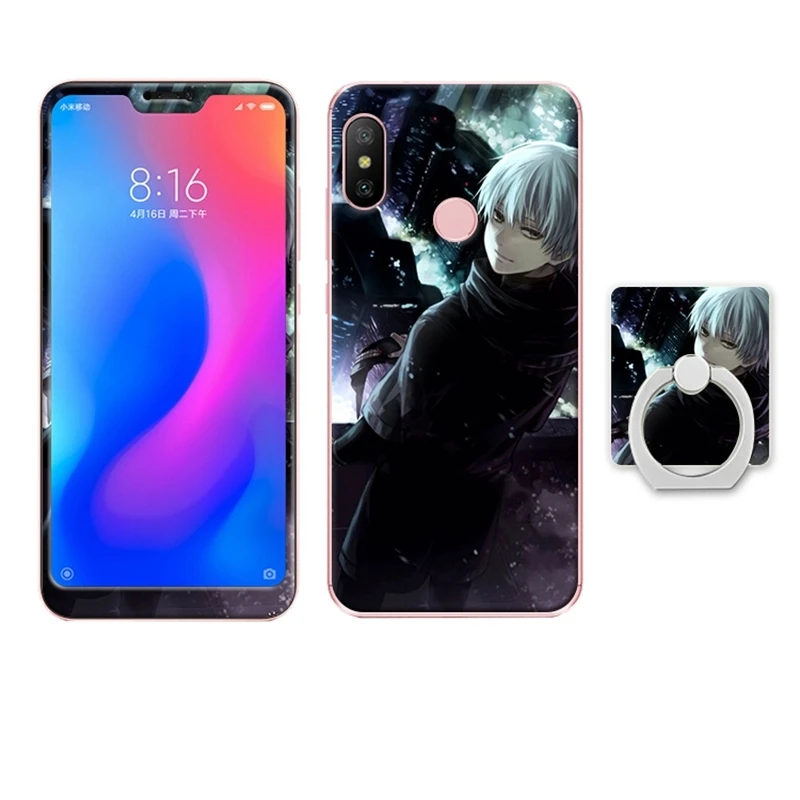 Xiaomi redmi 6 pro redmi 6 redmi 6a mi A2 lite glass case cover  (20)