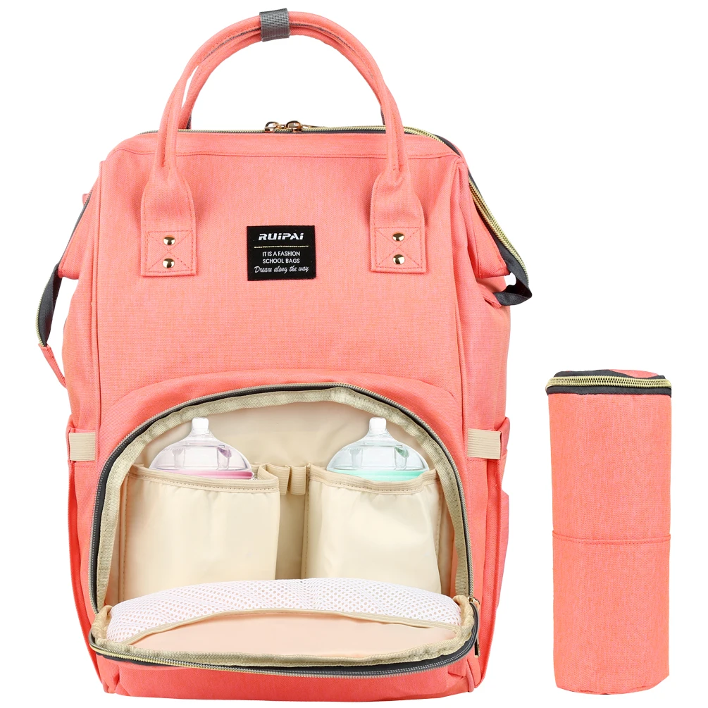 Vbiger Nursing Backpack Multi functional Diaper Bag Large capacity