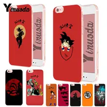 Yinuoda la ira de la cola bestia goku Original transparente funda de teléfono tpu suave para iPhoneX XS XR XsMax 6 6 6s 7 7 Plus 5 5S SE(China)