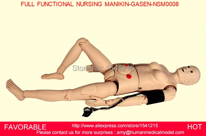

MANIKINS ,GENDER INTERCHANGEABLE NURSING MANIKIN,FEMALE/MALE NURSING MANIKIN, ,FULL FUNCTIONAL NURSING MANIKIN-GASEN-NSM0008