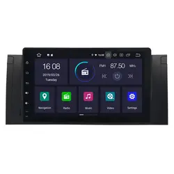 Для BMW E39 E53 X5 M5 Android 8,1 2G + 16G 4 ядра авторадио автомобилей Радио Стерео gps навигации мультимедийный плеер