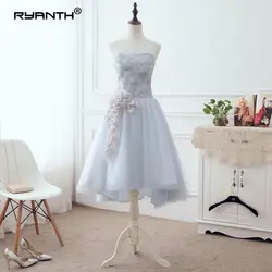 Ryanth индивидуальный заказ Короткие Выпускные платья 2019 пикантные кружево до Пром платье торжественное для женщин