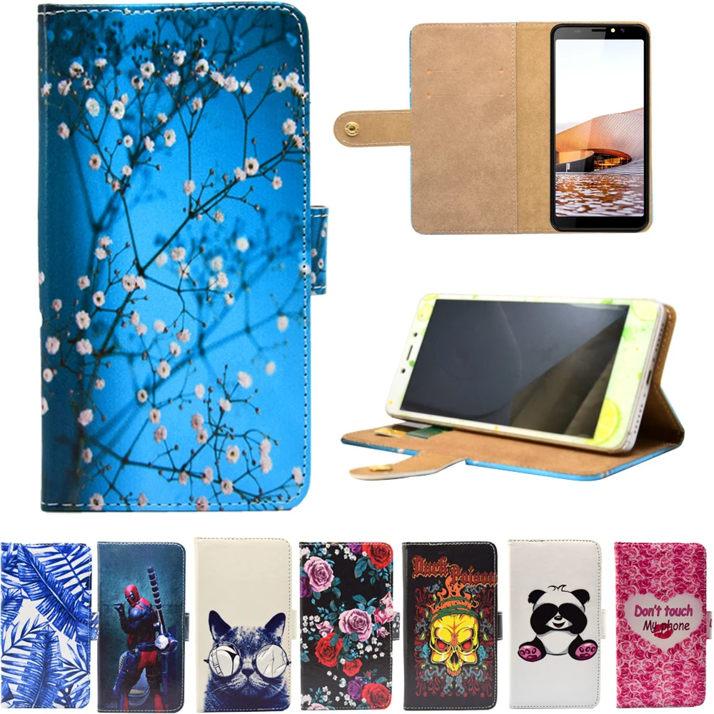 

PU Leather Phone Case Cartoon Cases Flip Wallet Stand Cover for Haier Alpha A3 Lite A6 A7 Elegance E11 E13 E7 E9 Power P11 P8