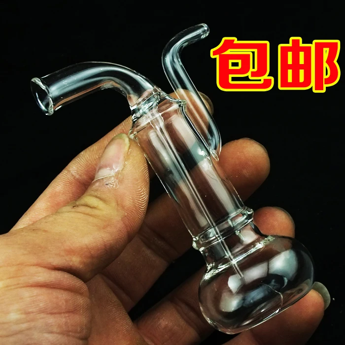 

Shipping crystal transparent glass filter cigarette Hookah Shisha hookah special bucket gift box