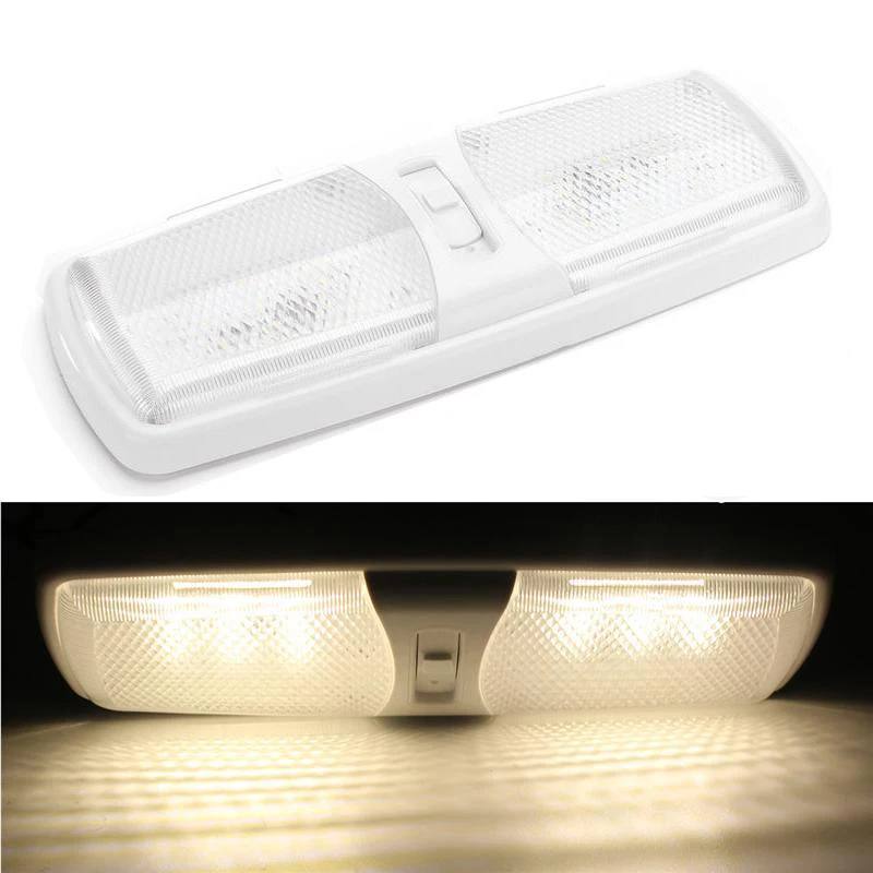 

12V 18LED LED Dome Light Car Interior Ceiling Lamp for Camper Trailer Marine Yacht RV