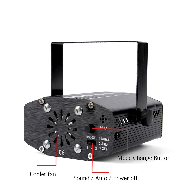 led  crystal mini magic ball
