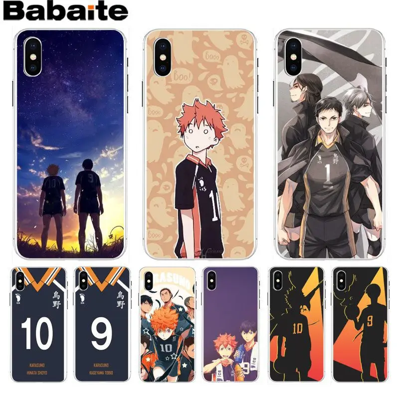 Haikyuu Hinata attacks аниме хит продаж Модный чехол для телефона iPhone 8 7 6 6S Plus X XS max 10 5 5S SE XR 12