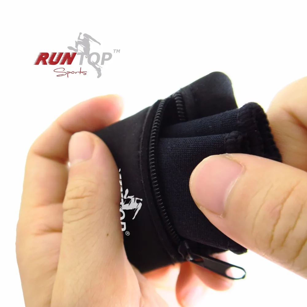 RUNTOP перчатки для большого пальца защита от крючка для тяжелой атлетики Powerlifting Crossfit тренировочное полотно для предотвращения разрывов
