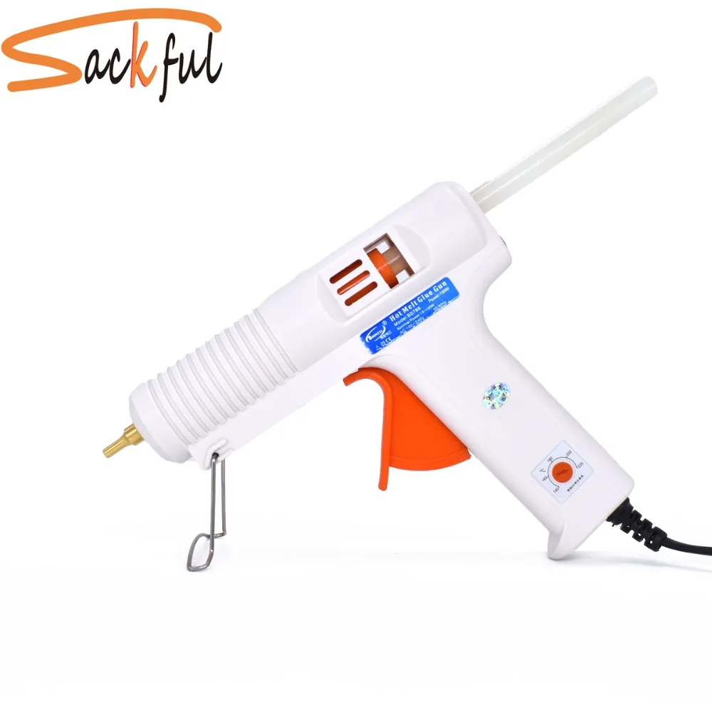 150W 100W Hot Melt Glue Gun with Temperature Control Thermostat 5 Free Glue Sticks for Home DIY Industrial Manufacture 150W 100W Hot Melt Glue Gun with Temperature Control Thermostat 5 Free Glue Sticks for Home DIY Industrial Manufacture