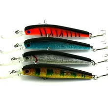 Гольян рыболовные приманки плавающая форель Стрипер рыболовные приманки 12,5 см 14 г 4# крючки Жесткие Пластиковые блесна для рыбалки