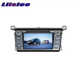 Для Toyota RAV4 2013 ~ 2017 liislee Автомобильный мультимедийный ТВ DVD GPS аудио стерео Hi-Fi Радио оригинальный Стиль навигации Nav navi карта