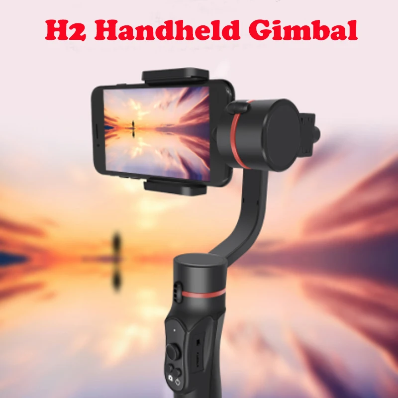 

H2 Handheld Gimbal 3 Axis Smartphone Stabilizer Smartphone Remote Smart Steady For iPhone 6S/6 plus/7/SE Gopro 3/4/5/6 camera